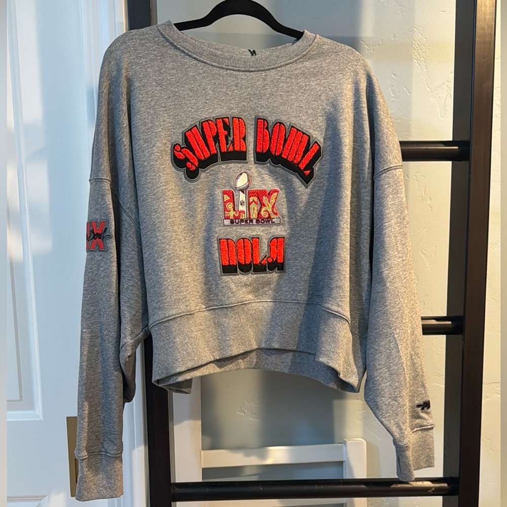 NFL Gray Super Bowl Crew Neck Sweater